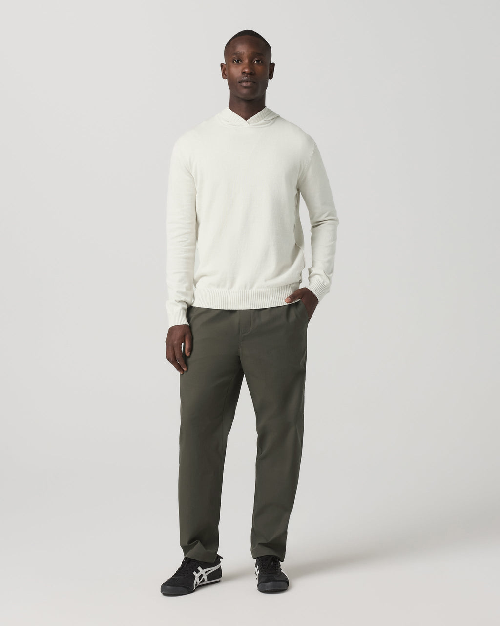 Cascade Elastic Waist Trouser Classic Fit 30" | Dark Oregano