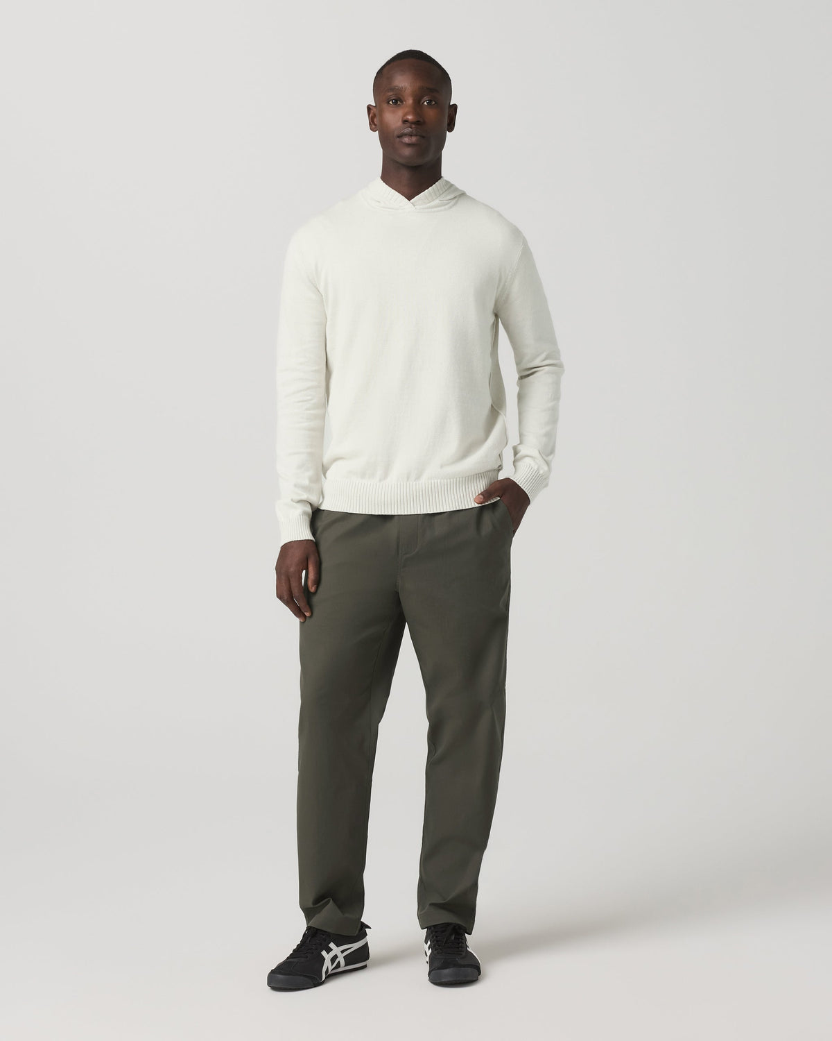 Cascade Elastic Waist Trouser Classic Fit 30" | Dark Oregano