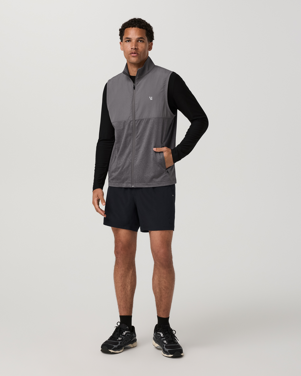 Sunday Element Vest | Gull Grey Heather