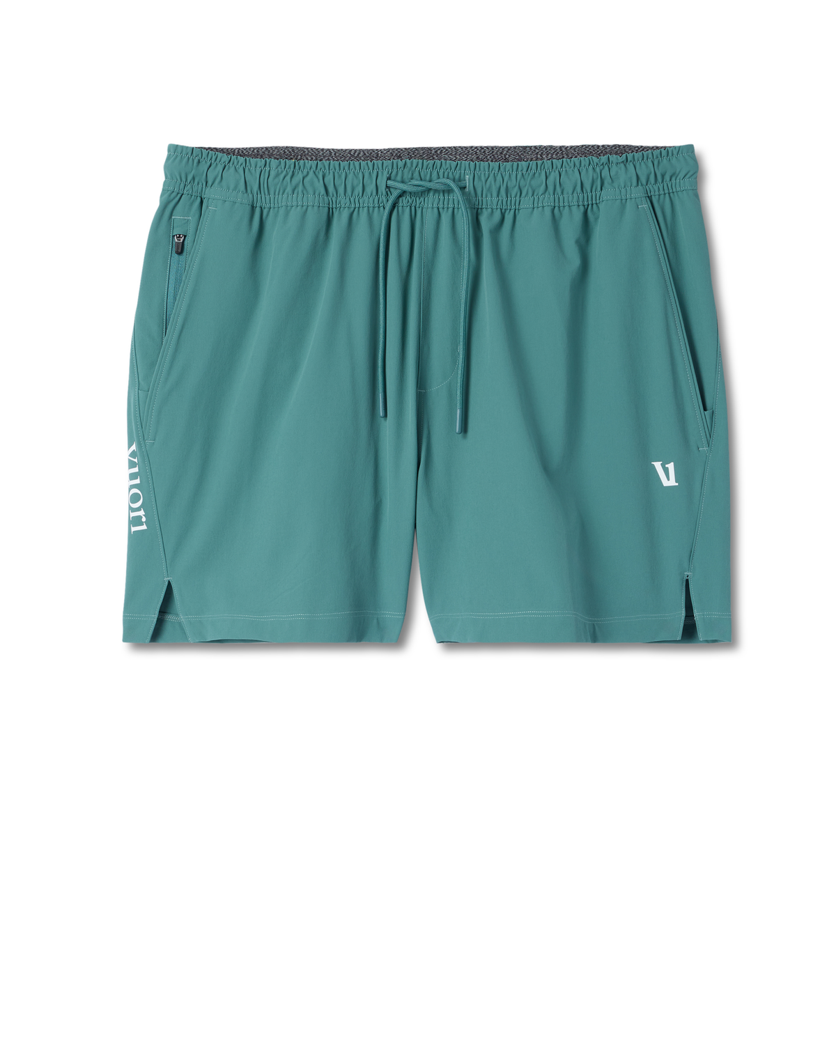 Crosscourt Short Unlined 5" | Dark Cyan