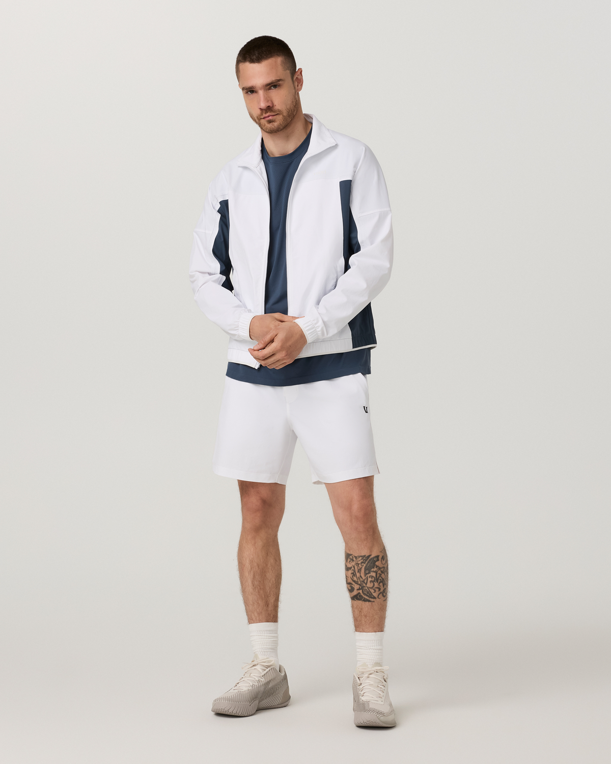 Crosscourt Pro Short Unlined 7" | White