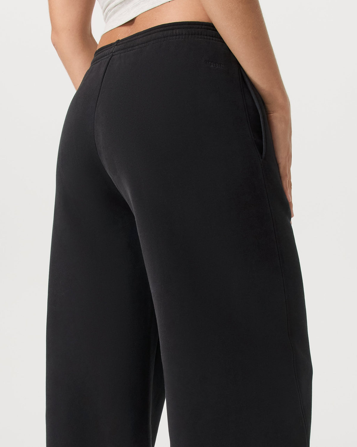 Restore Ultra Wideleg Sweatpant - Short | Washed Black