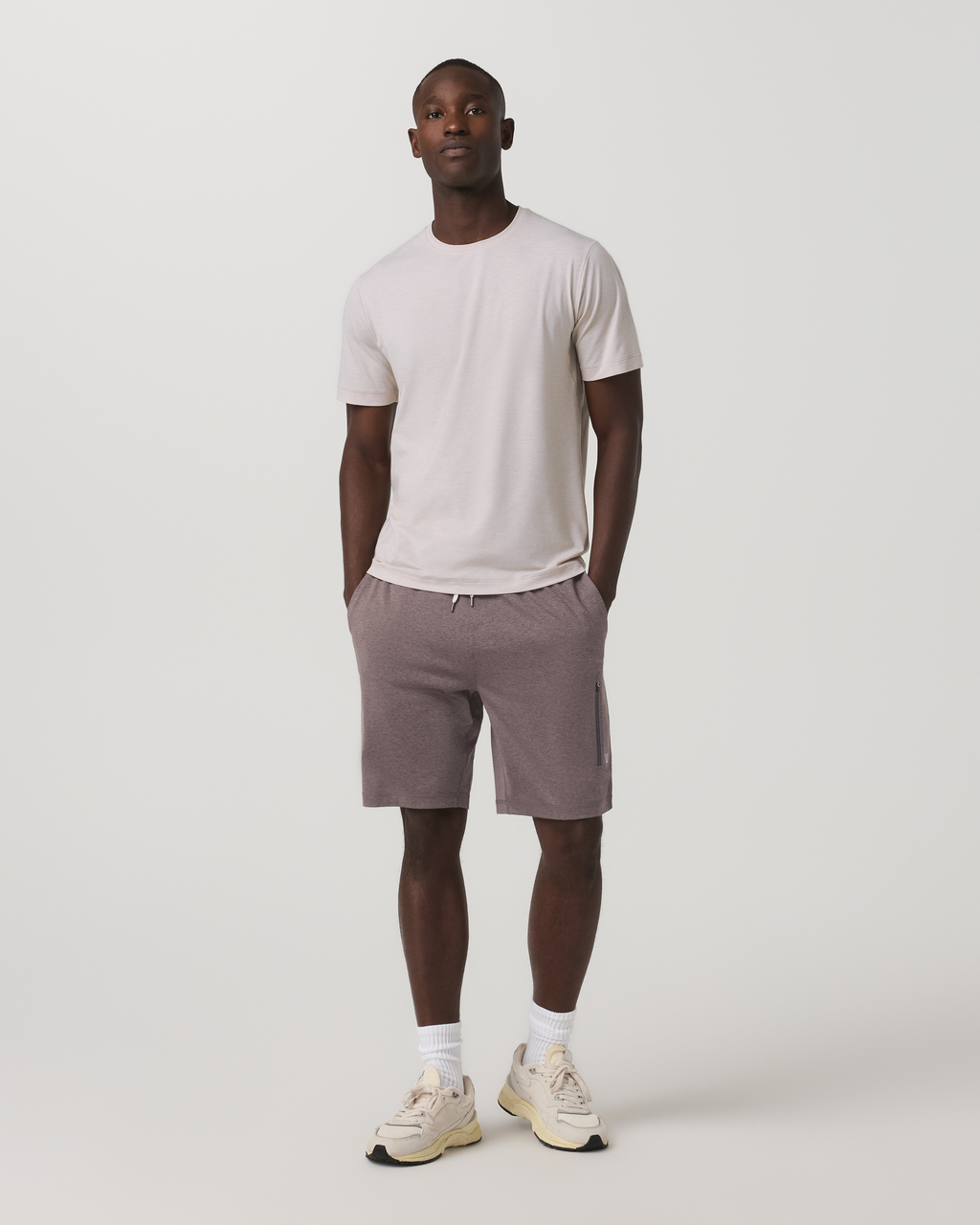 Short Sleeve Everyday Tee | Oatmeal Heather