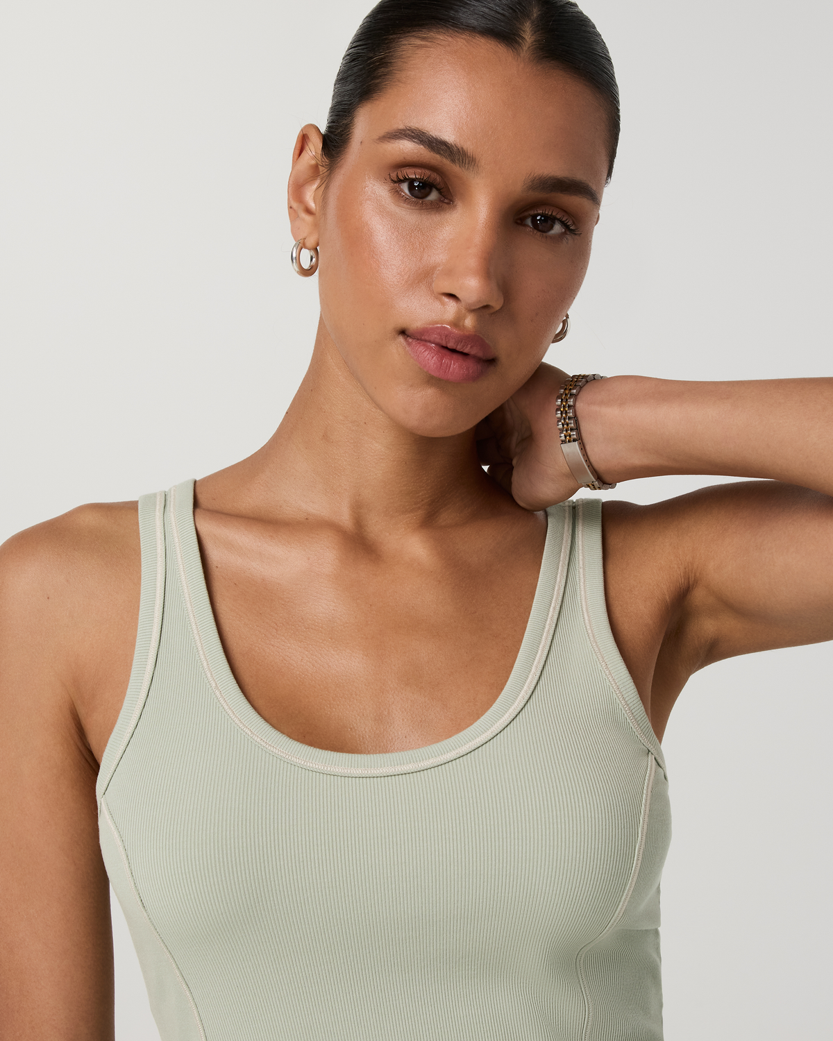 Pose Seams Tank | Sweet Pea