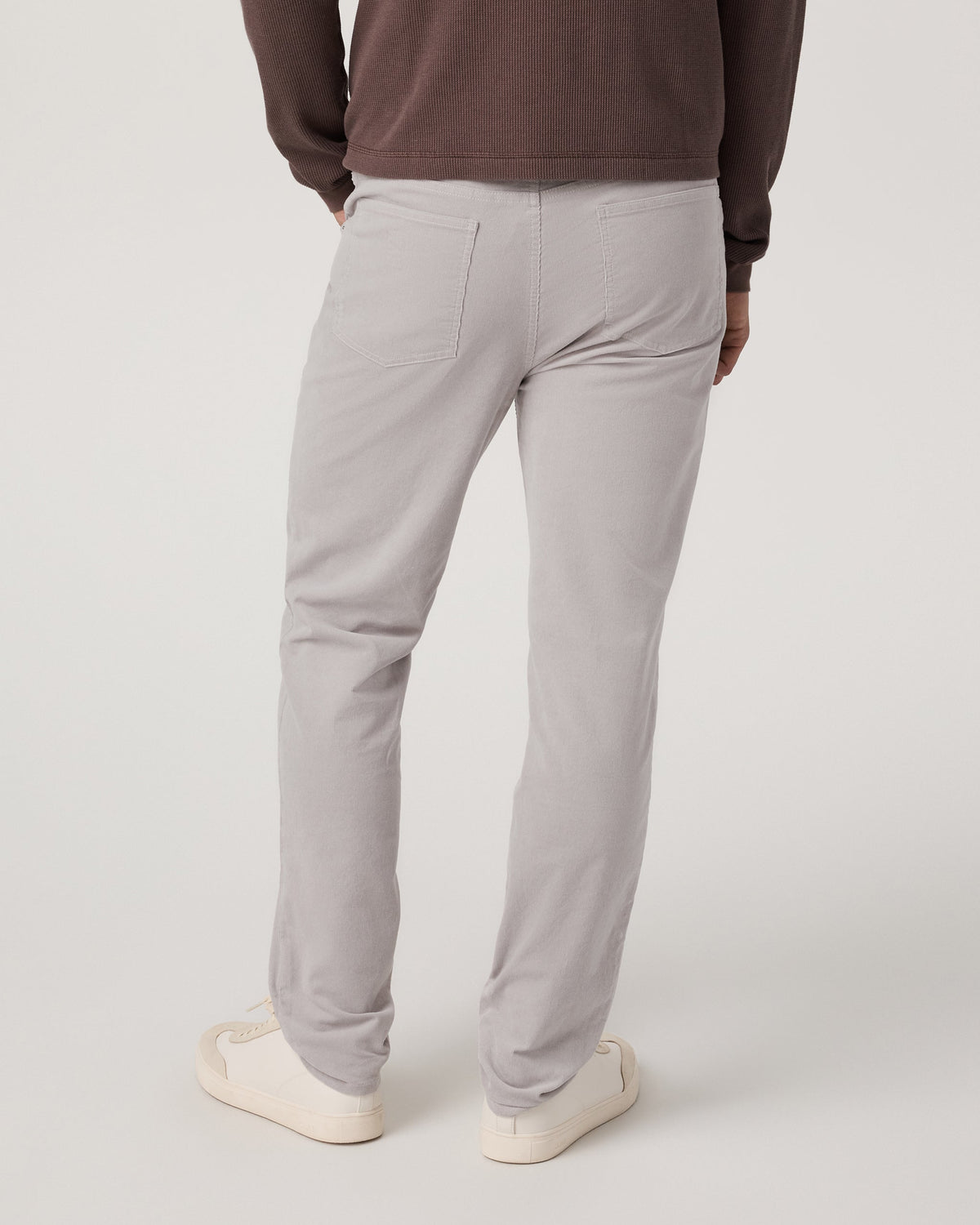 Optimist 5 Pocket Cord Pant Athletic Slim Fit | Amethyst Grey