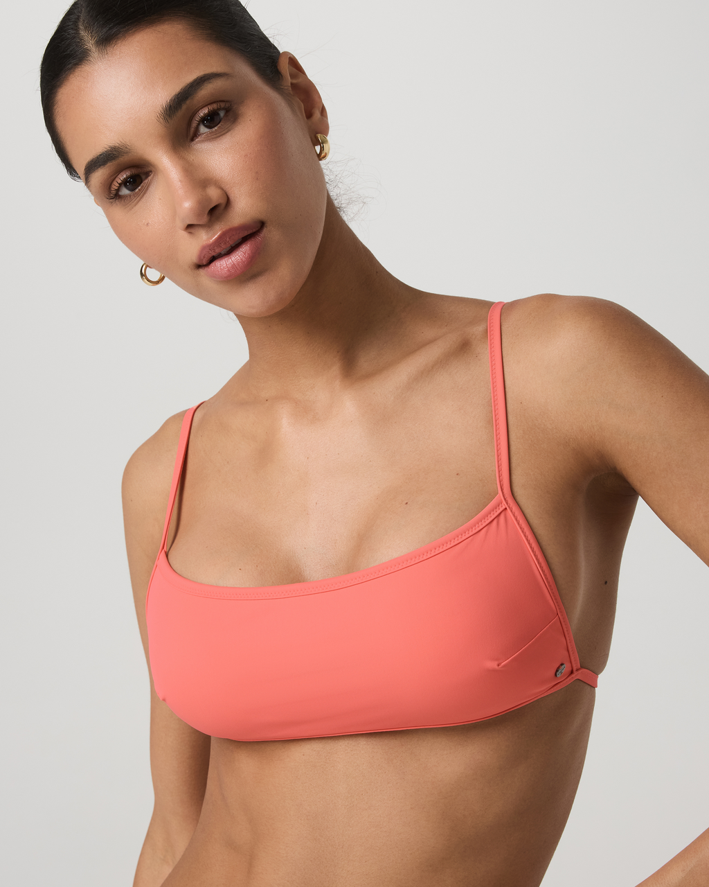 Bluff Bikini Top | Happy Orange