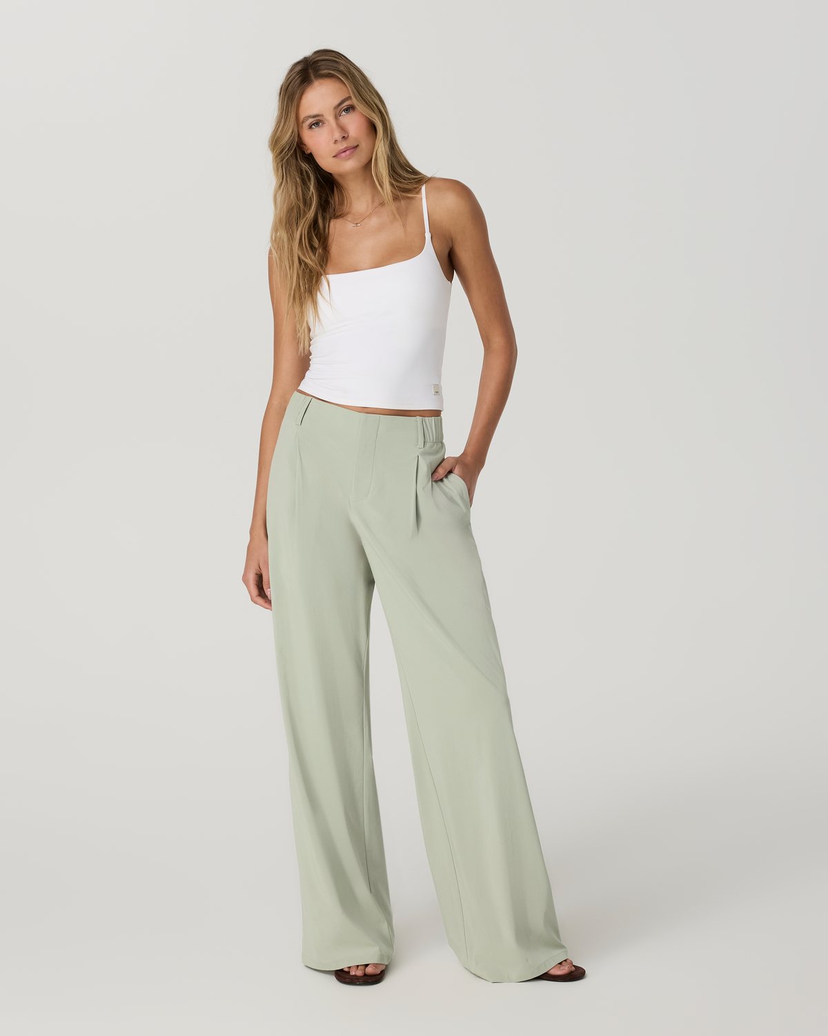 Villa Wideleg Trouser | Sweet Pea