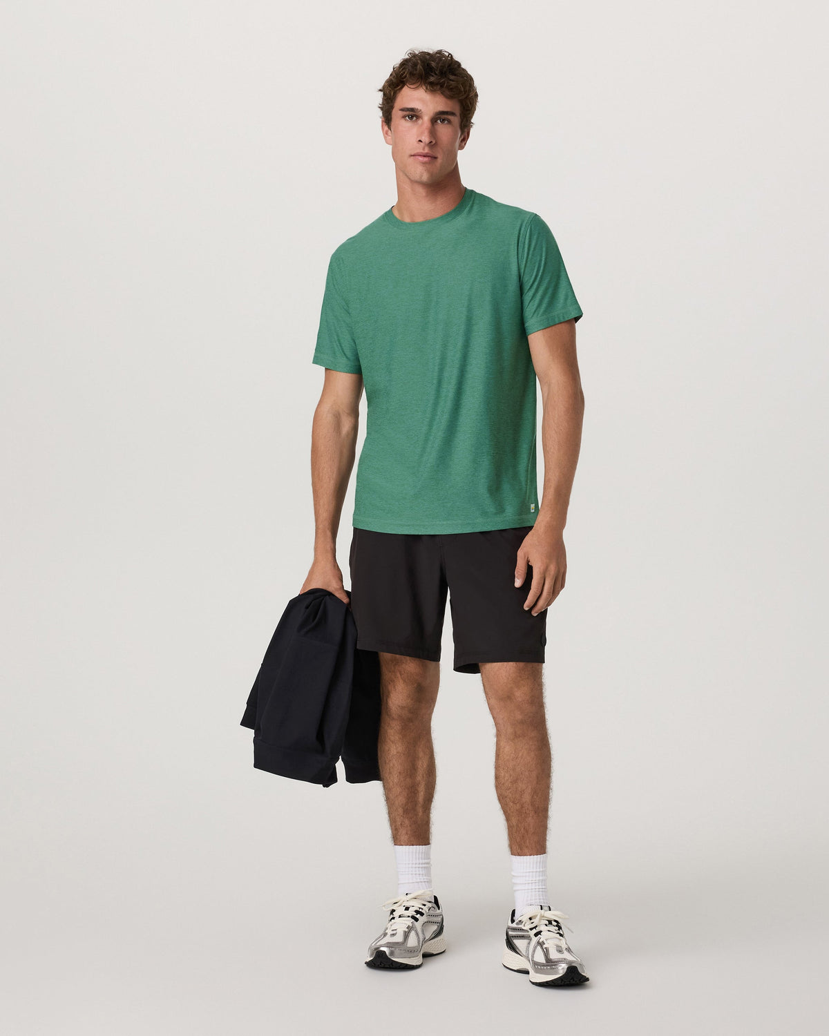Strato Tech Tee | Hedge Green Heather