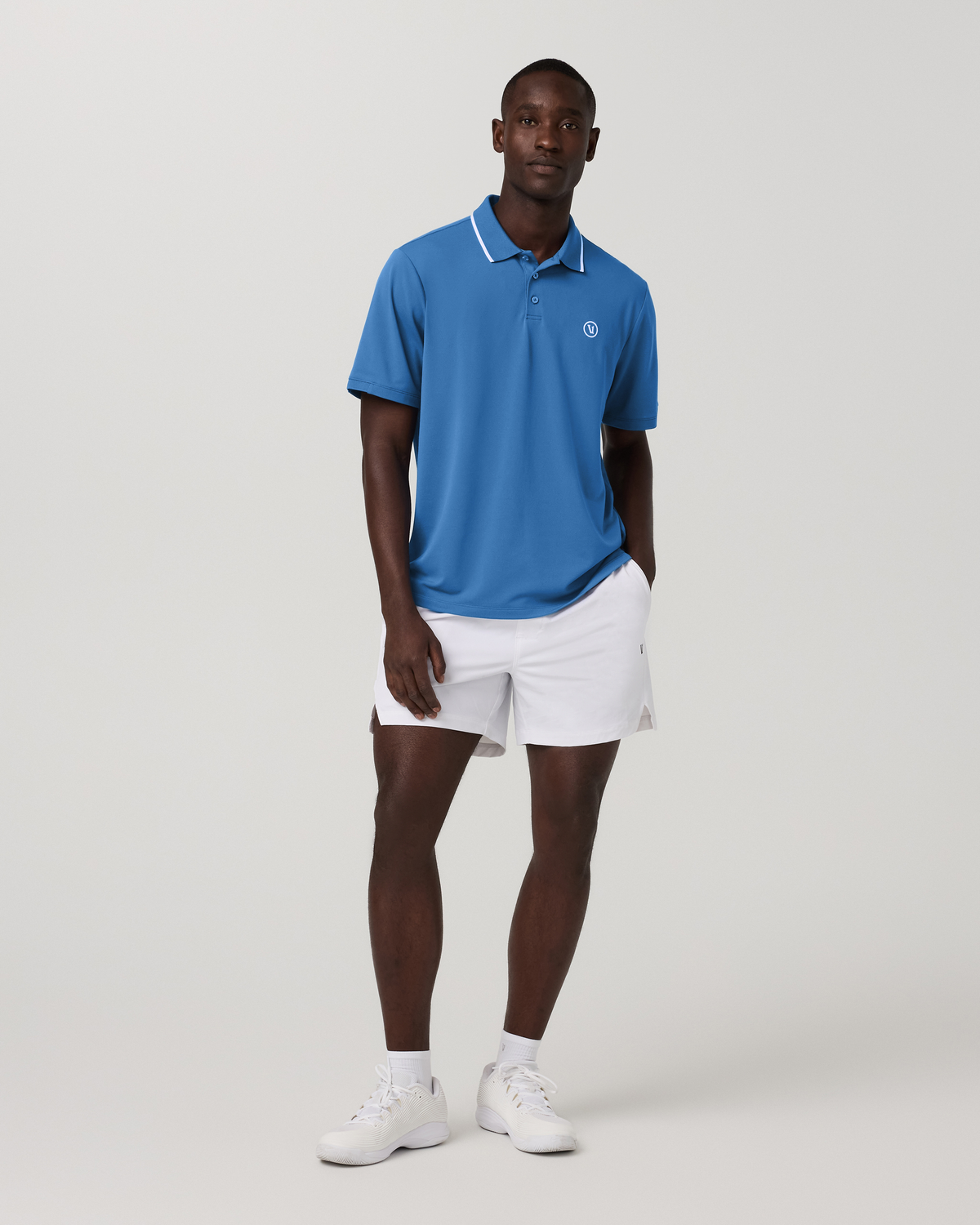 Short Sleeve Gamepoint Polo 2.0 | Court Blue