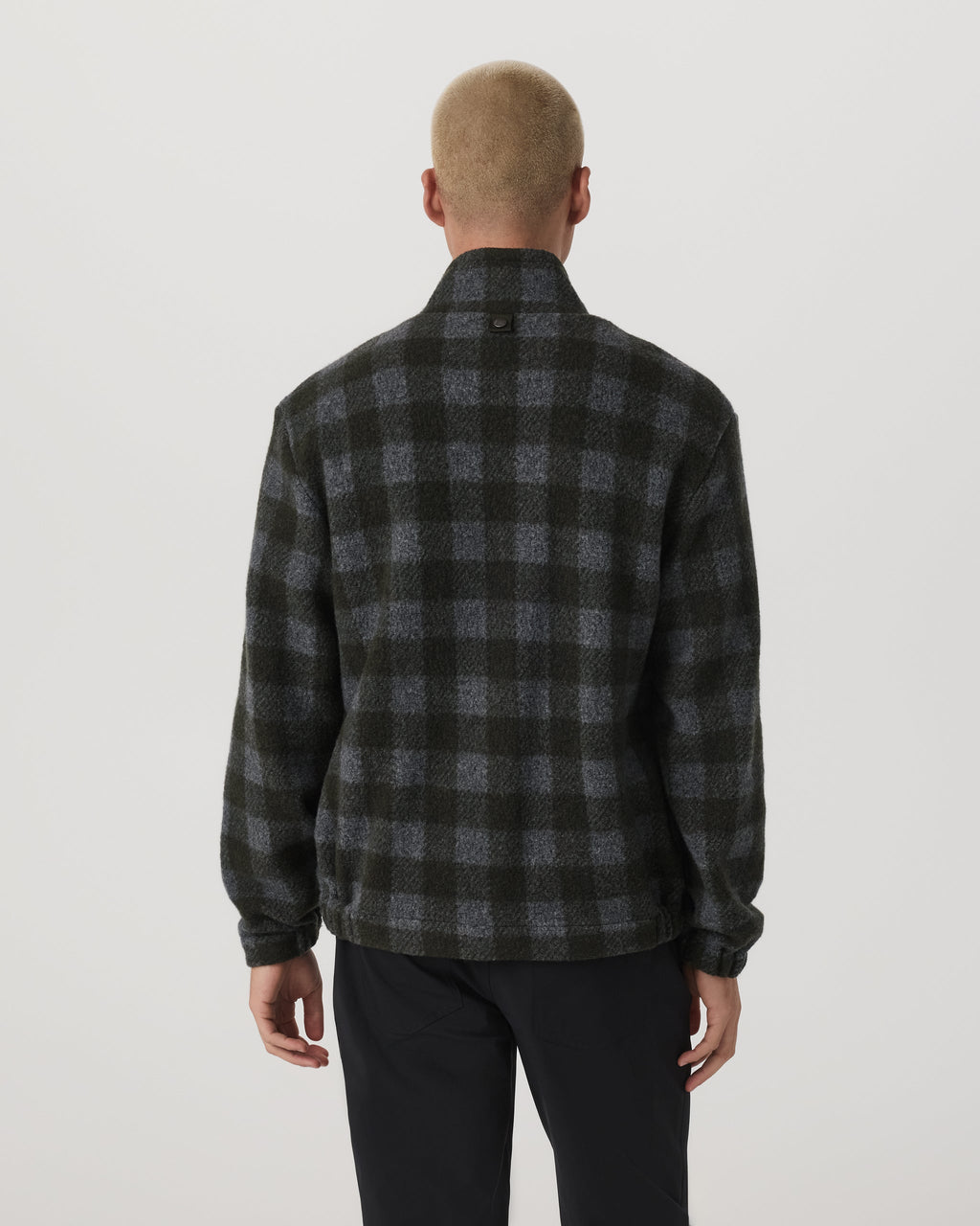 Ridge Fleece Jacket | Olive Plaid