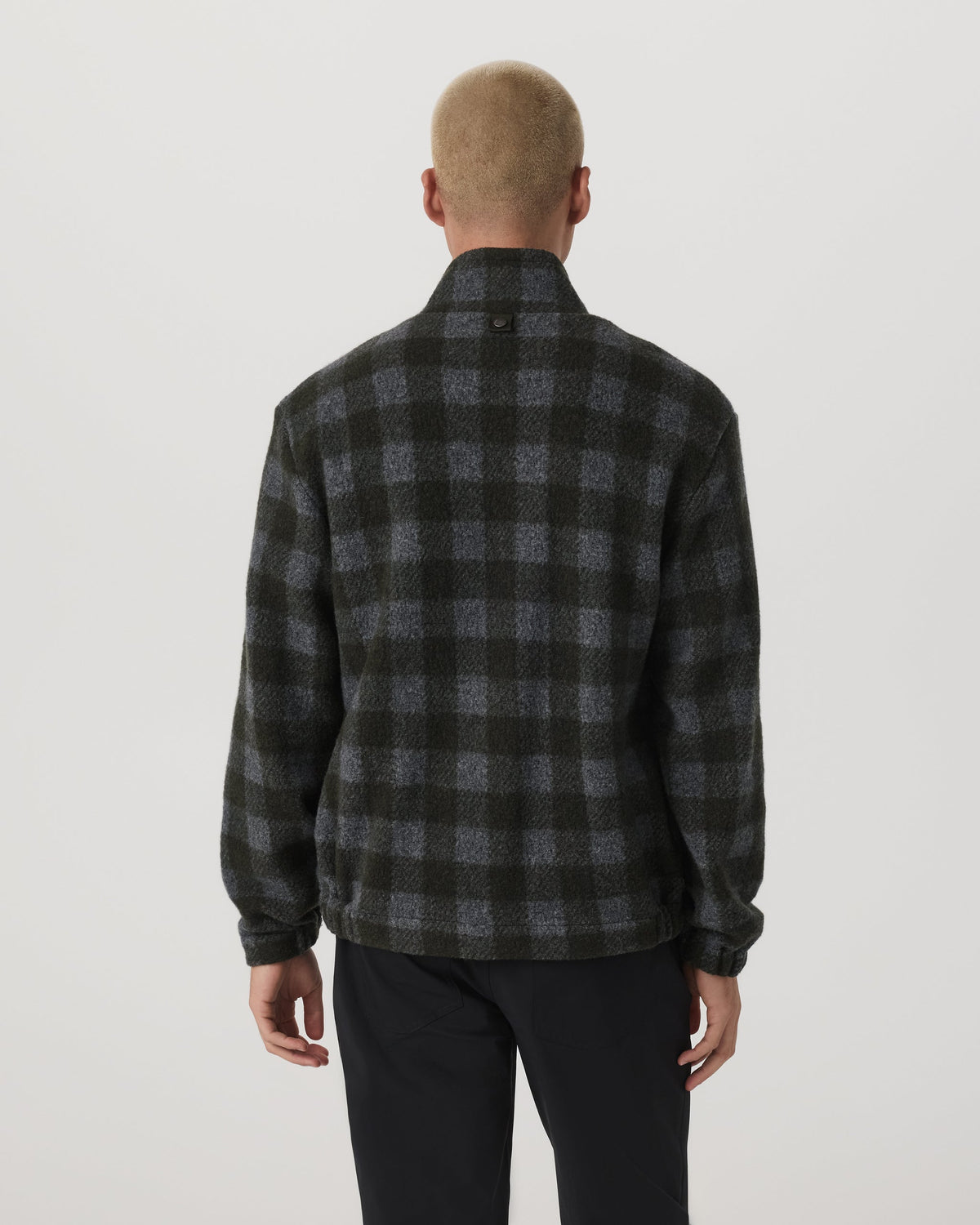 Ridge Fleece Jacket | Olive Plaid