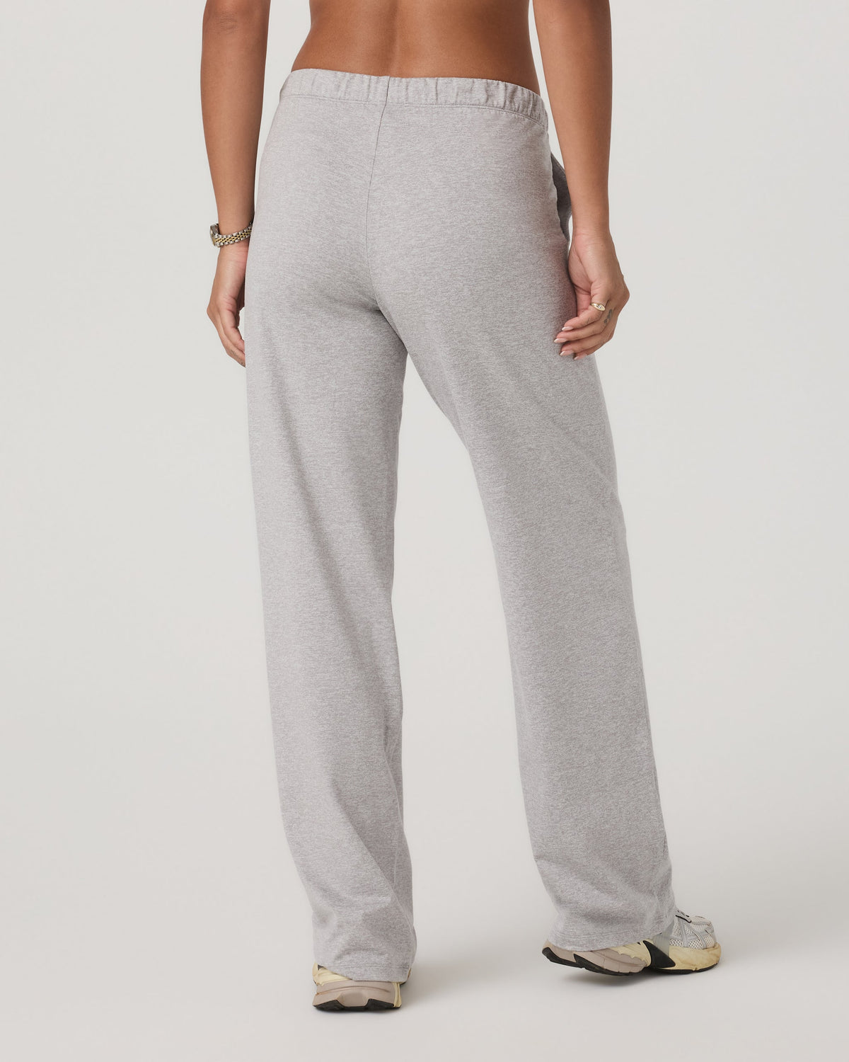 Halo Modern Straight Leg Pant-Long | Pale Grey Heather