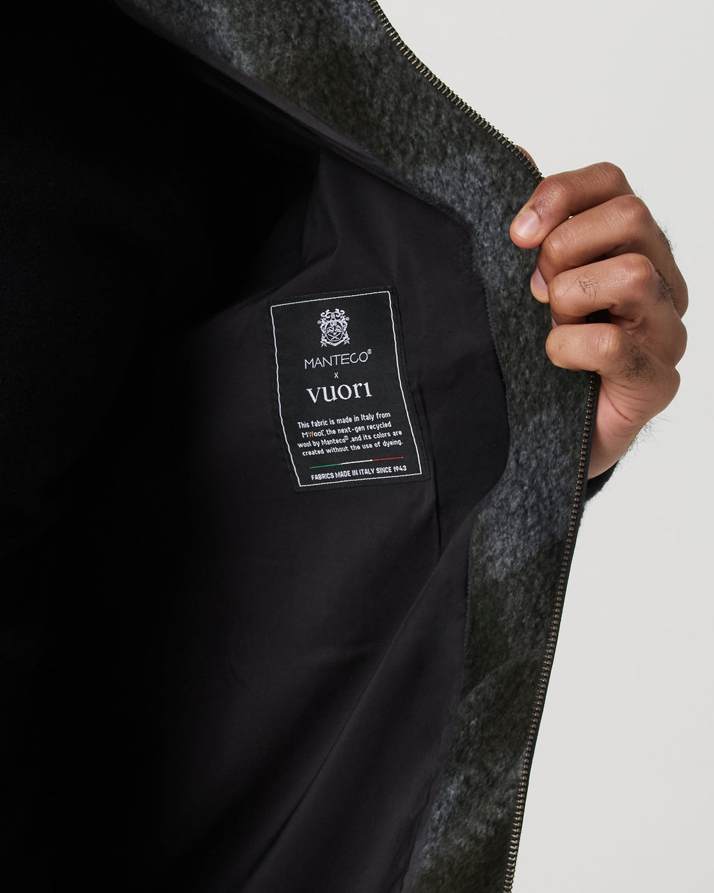 Ridge Fleece Jacket | Olive Plaid