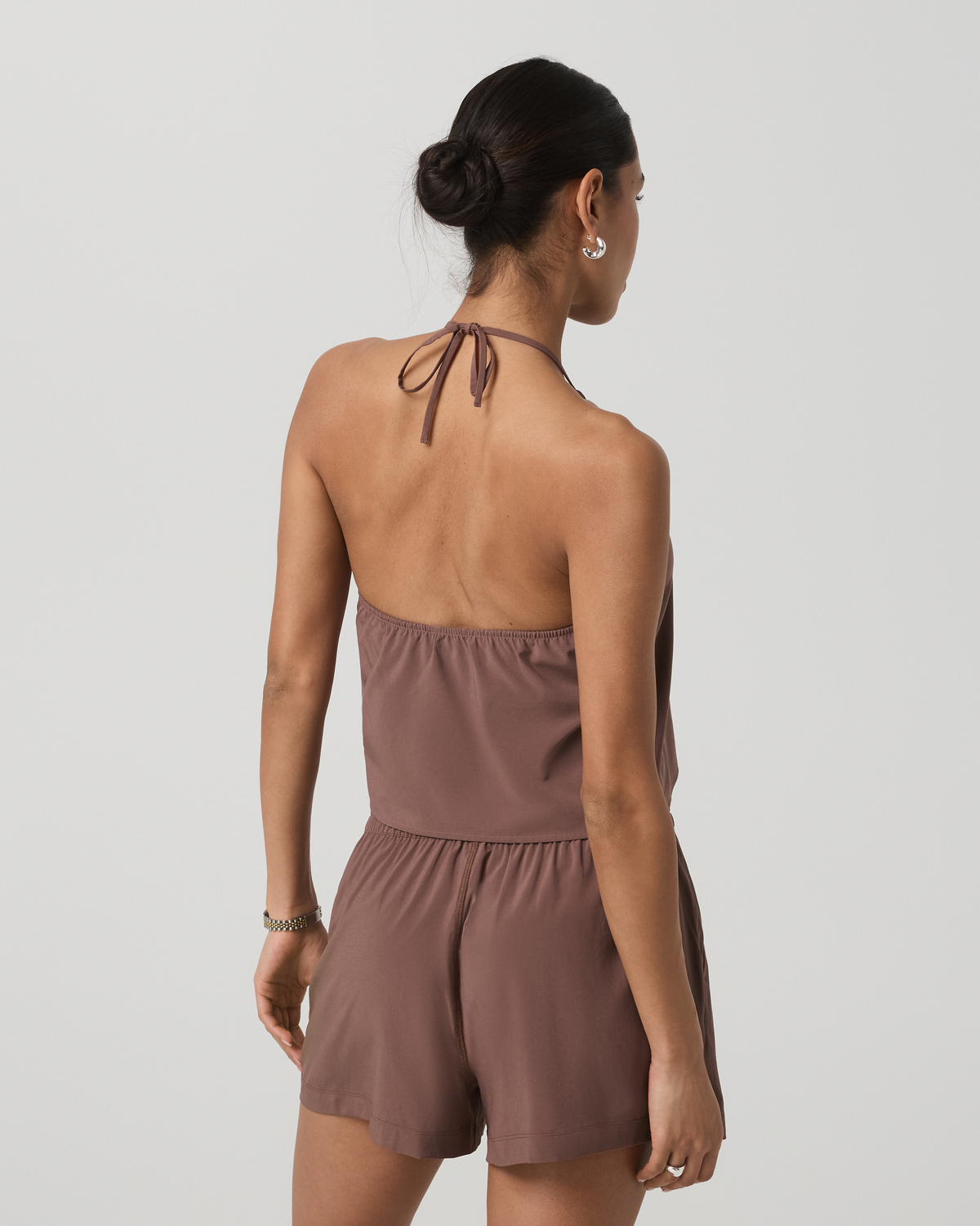 Villa Shoreline Halter Top | Sable