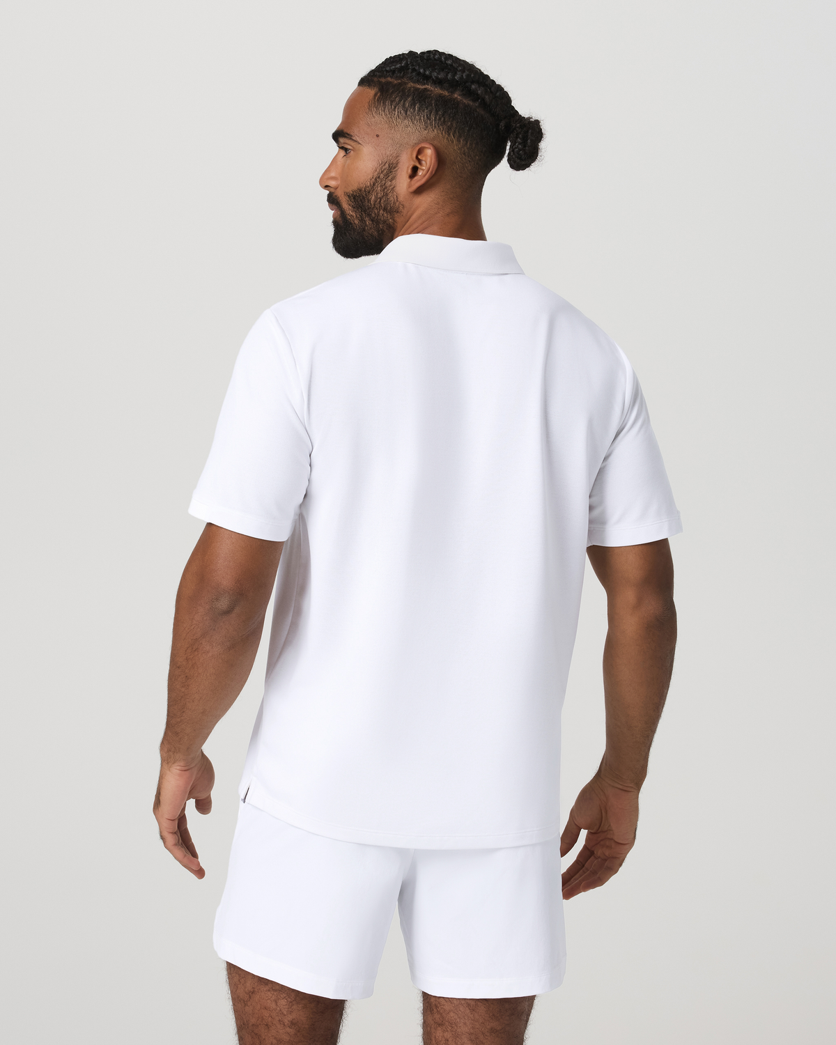 Short Sleeve Gamepoint Polo 2.0 | White Non Tipped