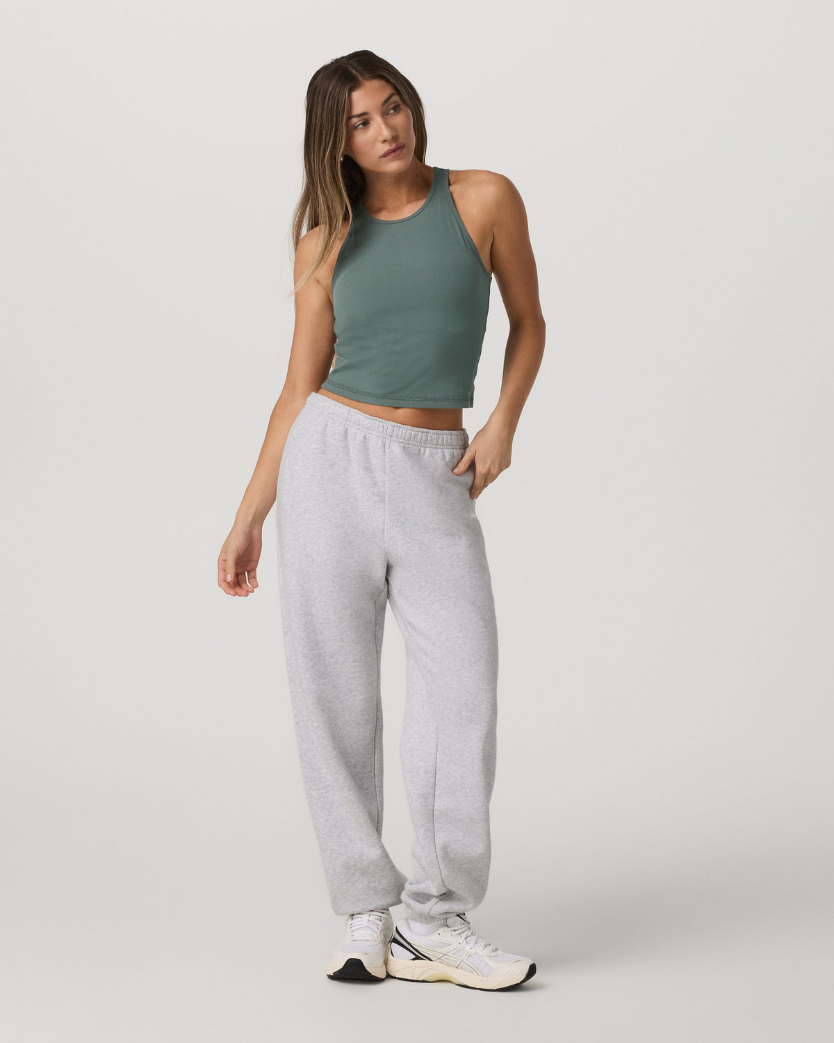 Pose Plyo Tank | Agate Green