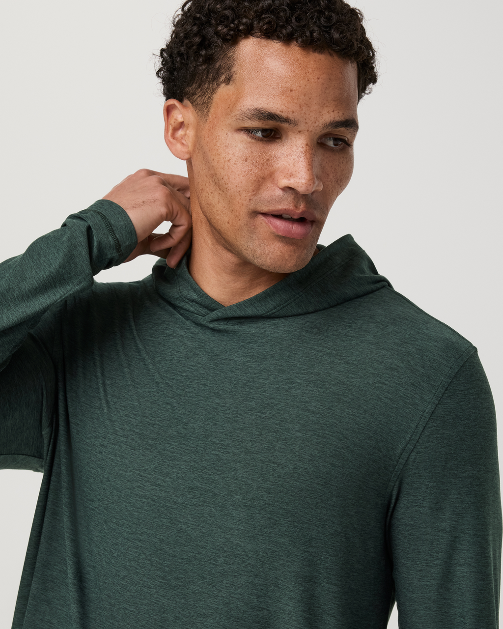 Strato Tech Hoodie | Hemlock Heather
