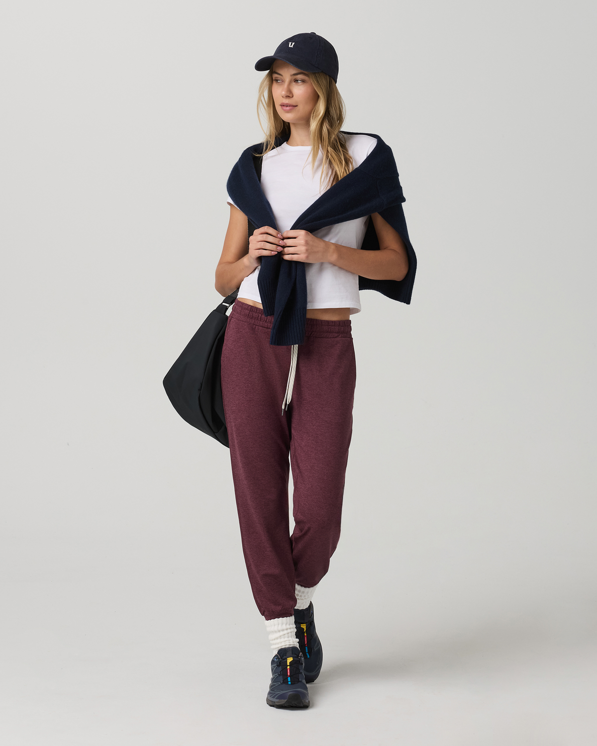Performance Jogger - Long | Fig Heather