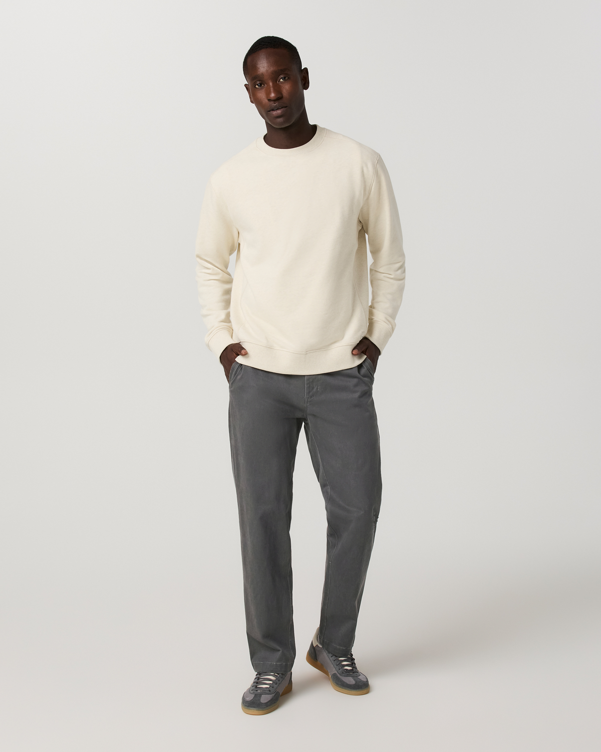 Fletcher Chino Pant Classic Fit 30" | Dark Pewter
