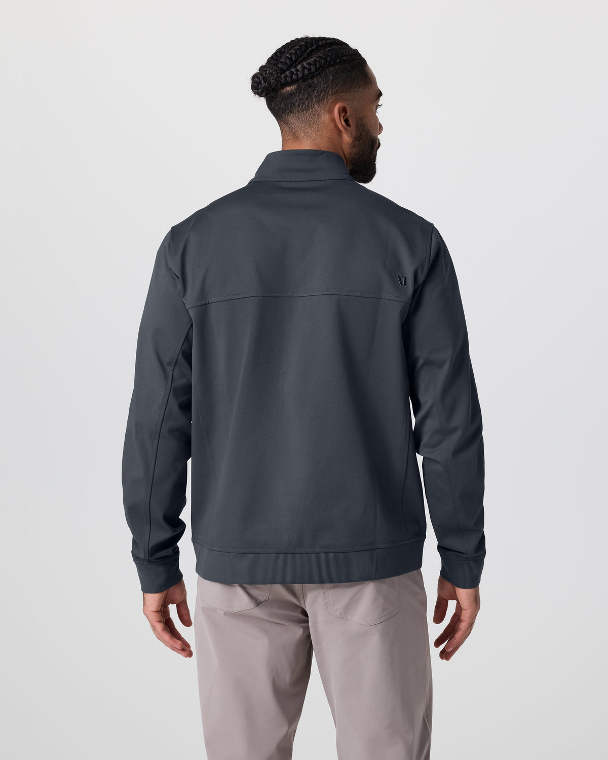 Vuori Meta™ Twill Full Zip | Navy