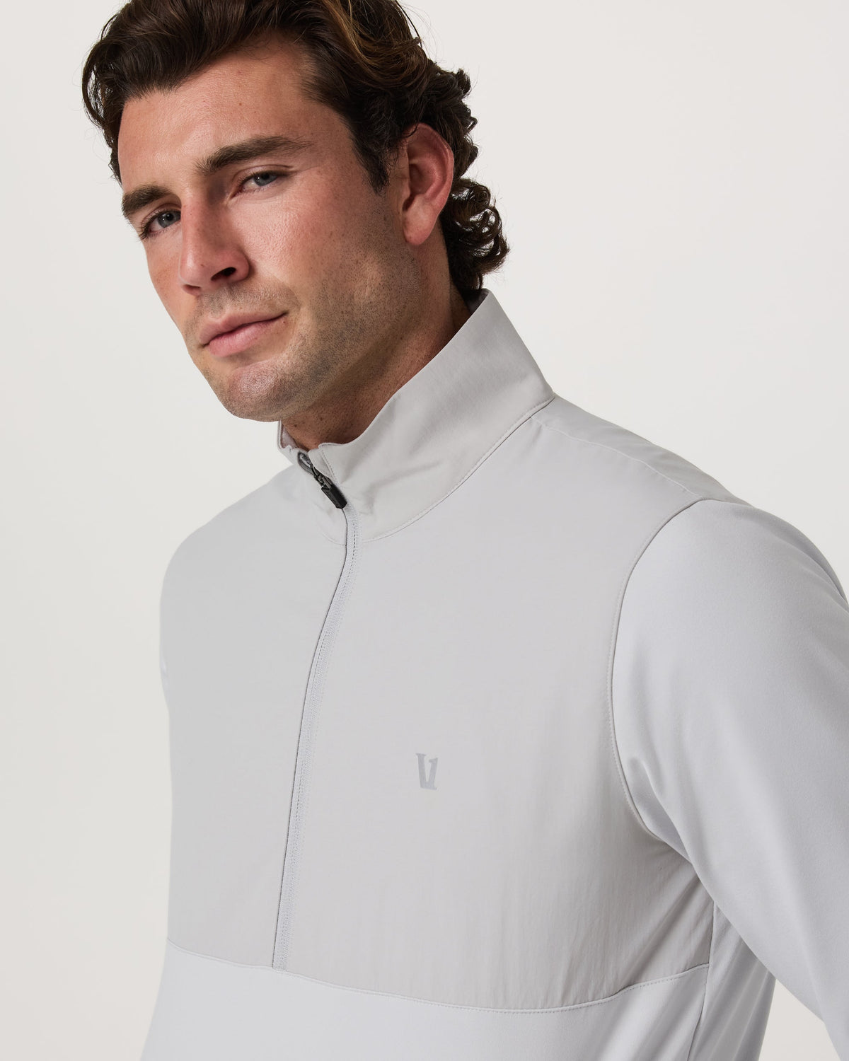 Sunday Element Half Zip | Frost Grey