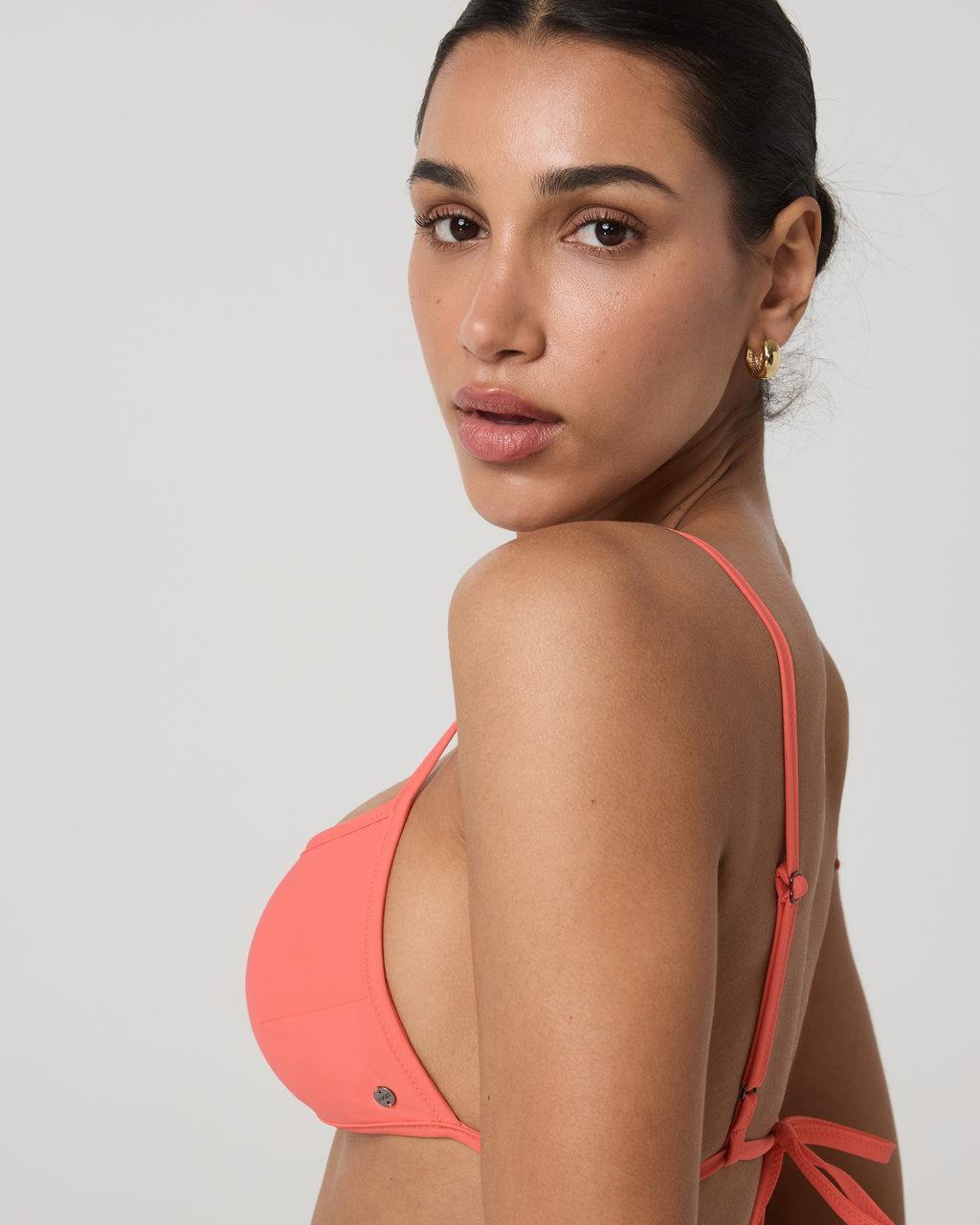 Bluff Bikini Top | Happy Orange