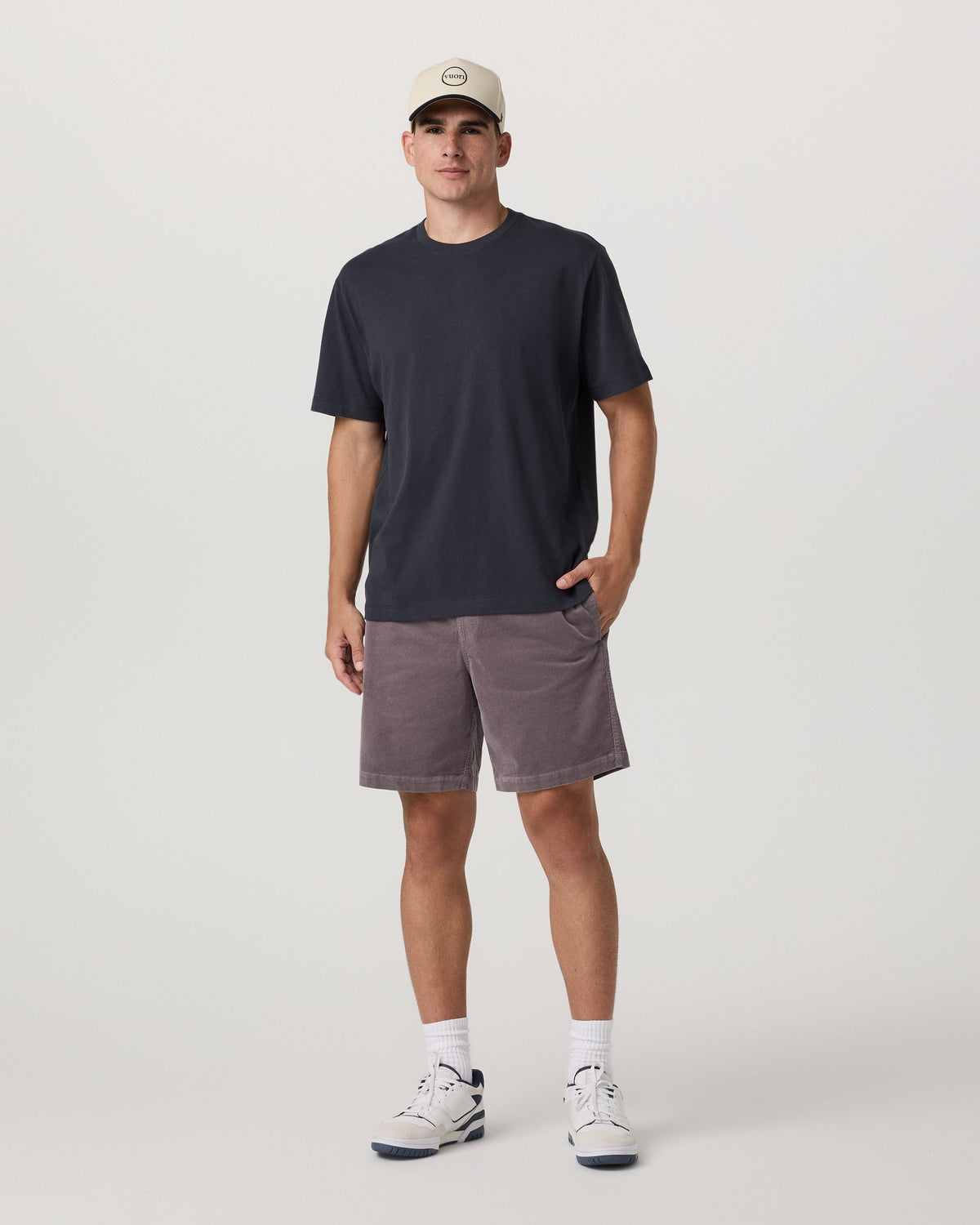 Optimist Elastic Waist Short 8" | Huckleberry