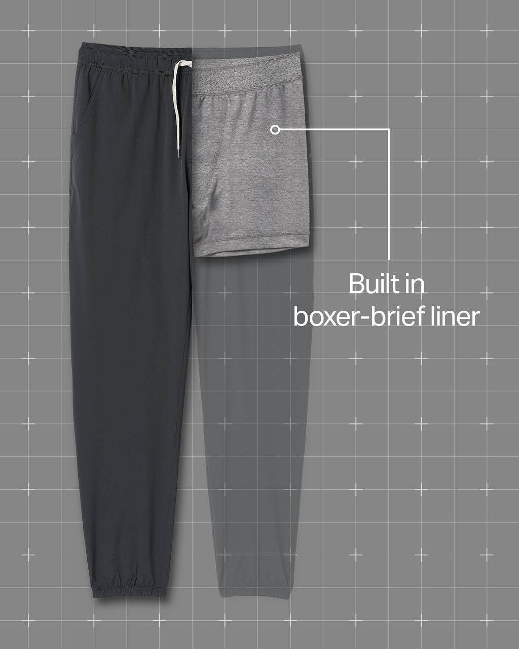 Kore Jogger Lined 28" | Dark Oregano