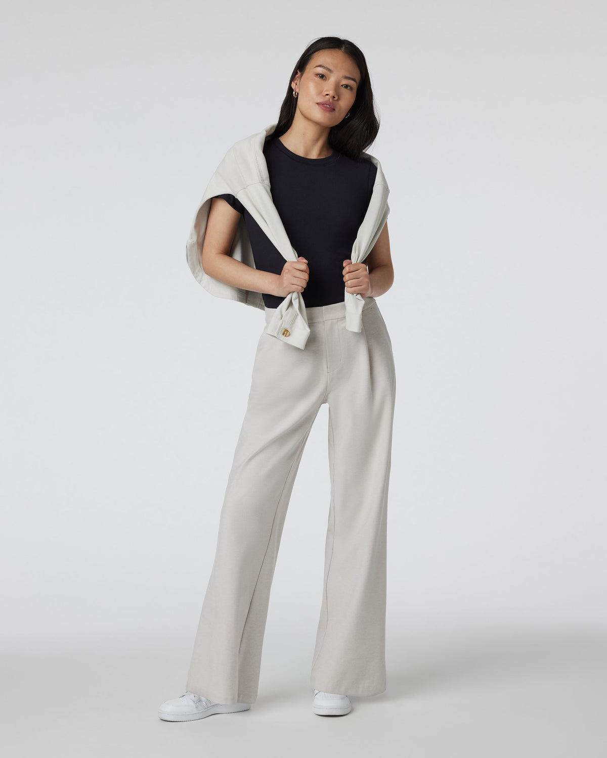 Elevation Trouser | Ecru Heather