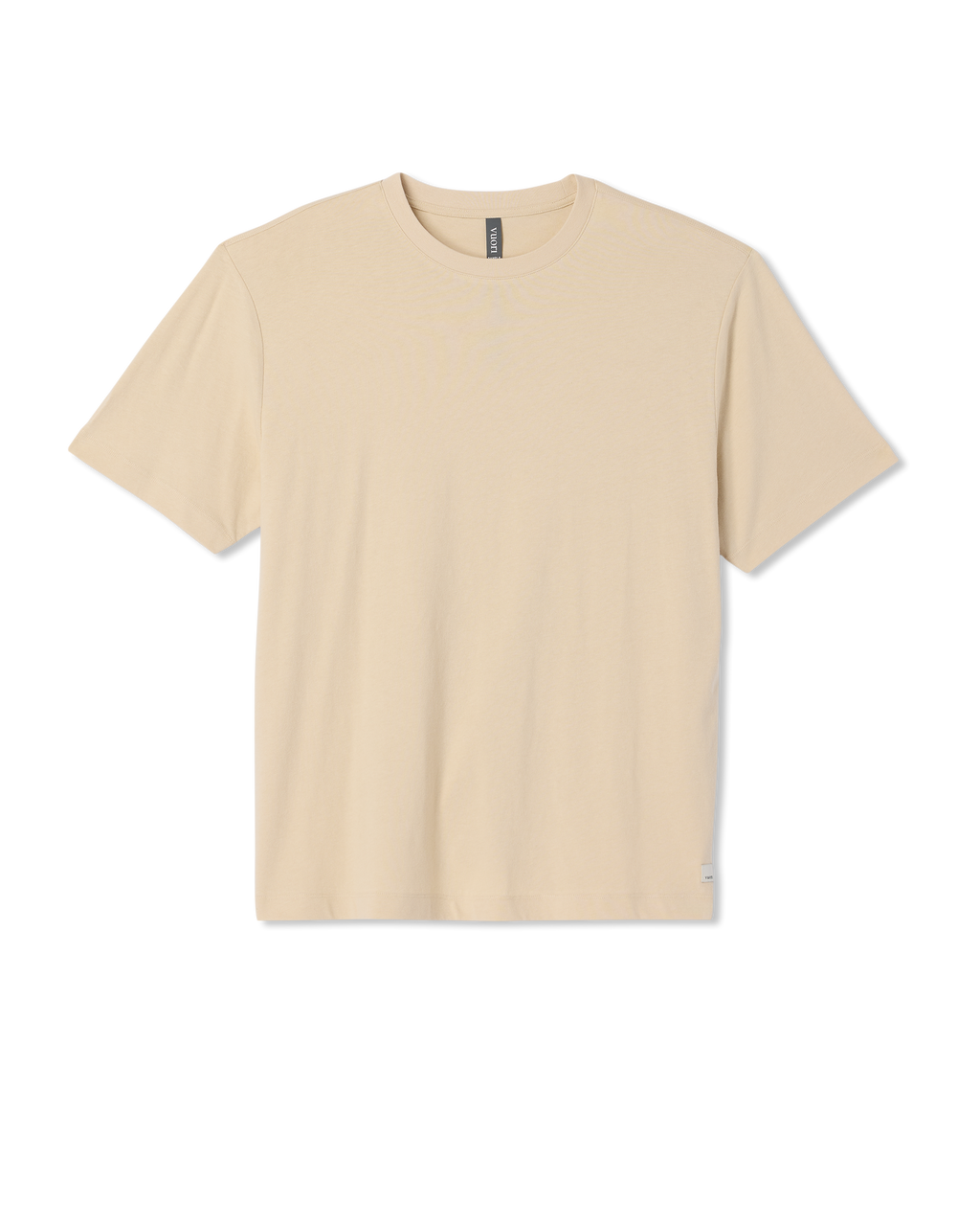 Short Sleeve Vuori Heavyweight Cotton Tee - Relaxed Fit | Sandstone
