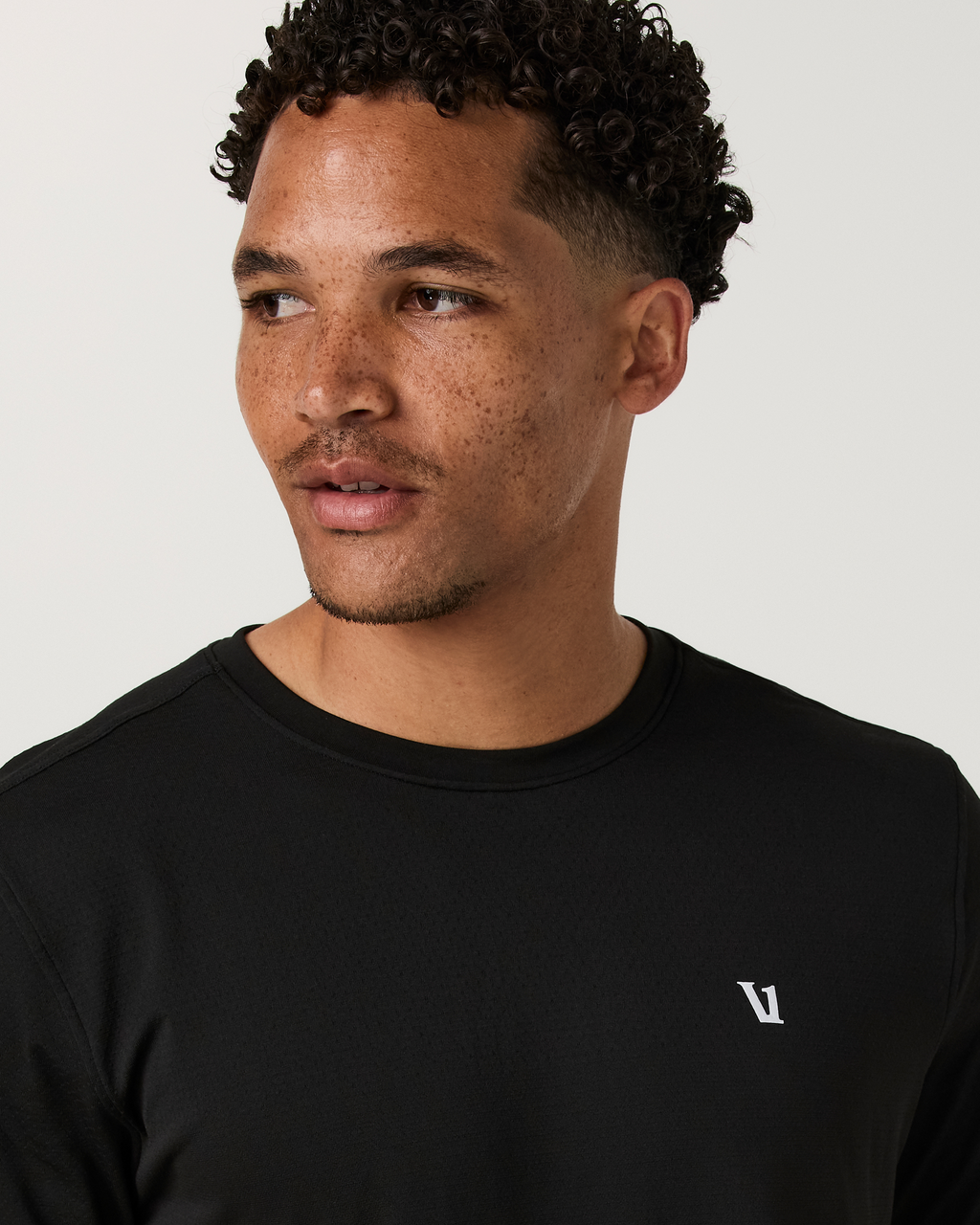 Short Sleeve Clearview Seamless Tee | Black