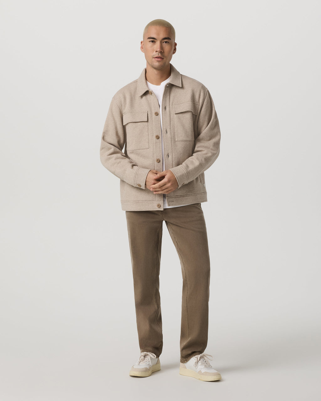 Benton Stretch Twill Pant Classic Fit 32" | Peppercorn