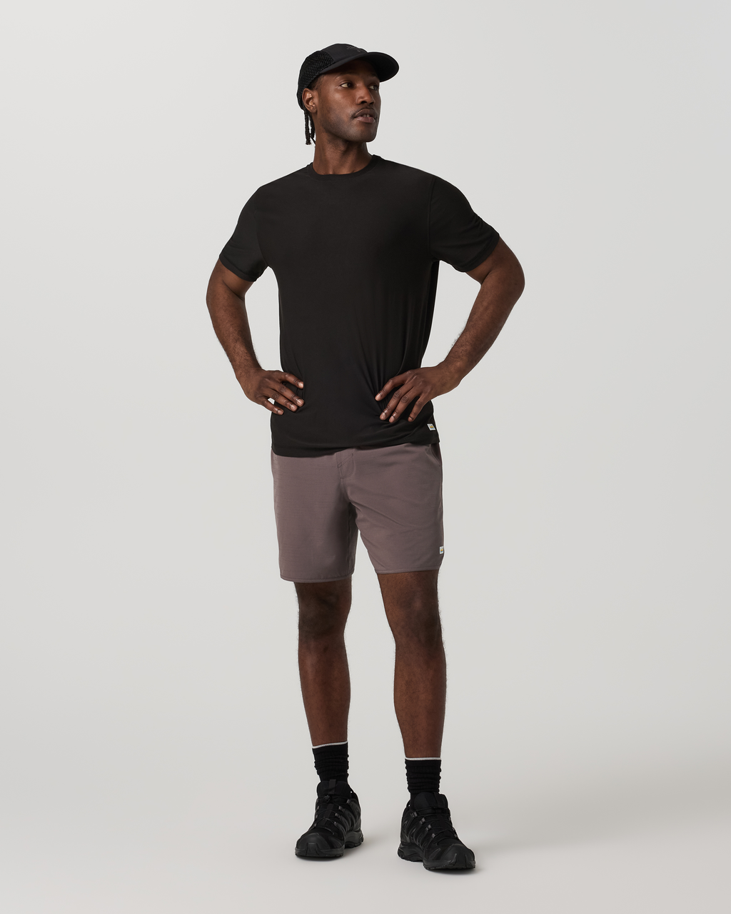 Banks Short Unlined 7" | Timber Slub Stripe