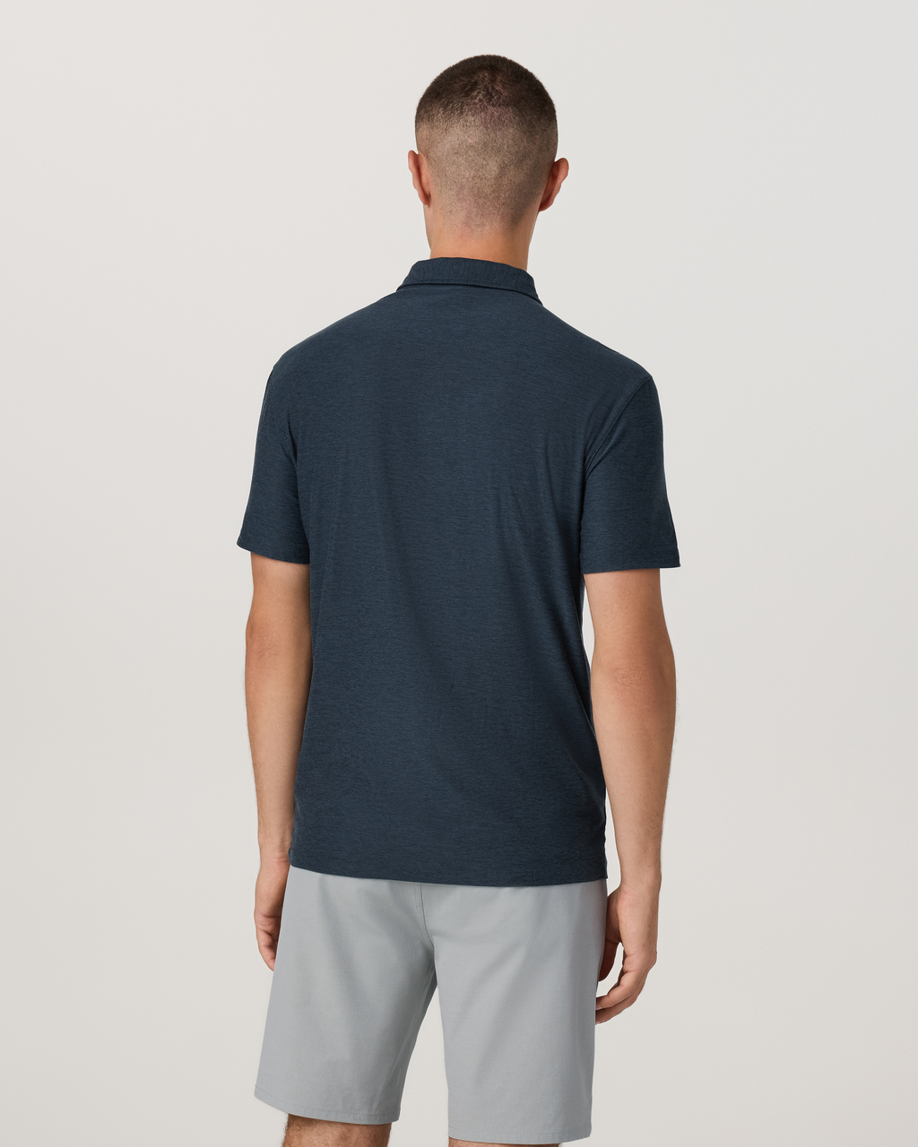 Strato Tech Polo | Navy Heather