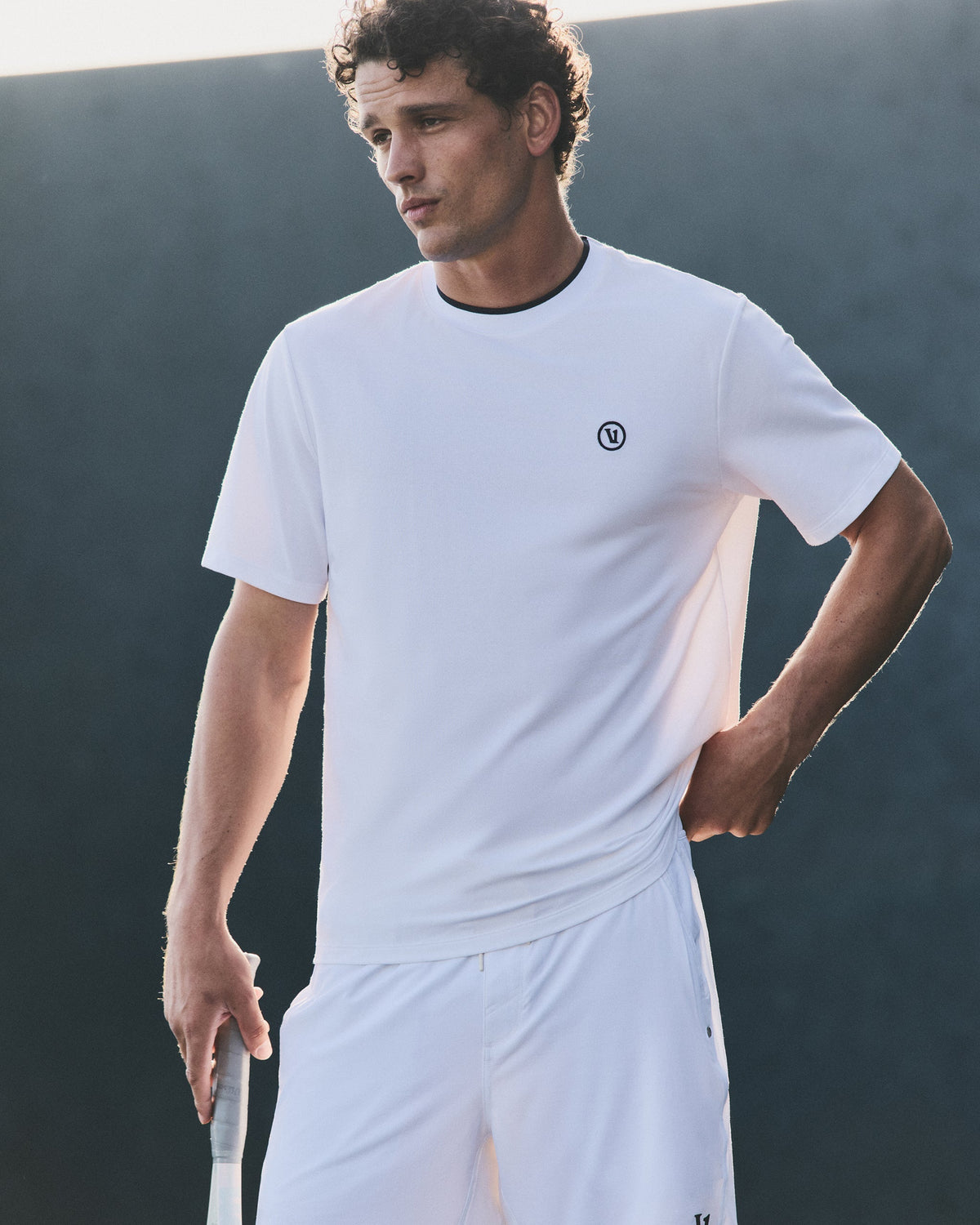 Short Sleeve Gamepoint Tee - Relaxed Fit | White