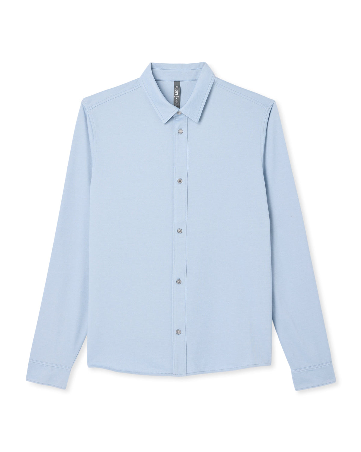 Long Sleeve Knit Oxford Button Down - Classic Fit | Blue Dusk
