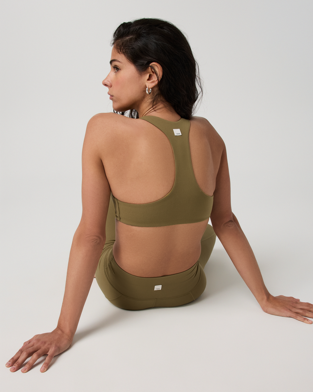 Vuori AllTheFeels™ Shirred Bra | Saguaro