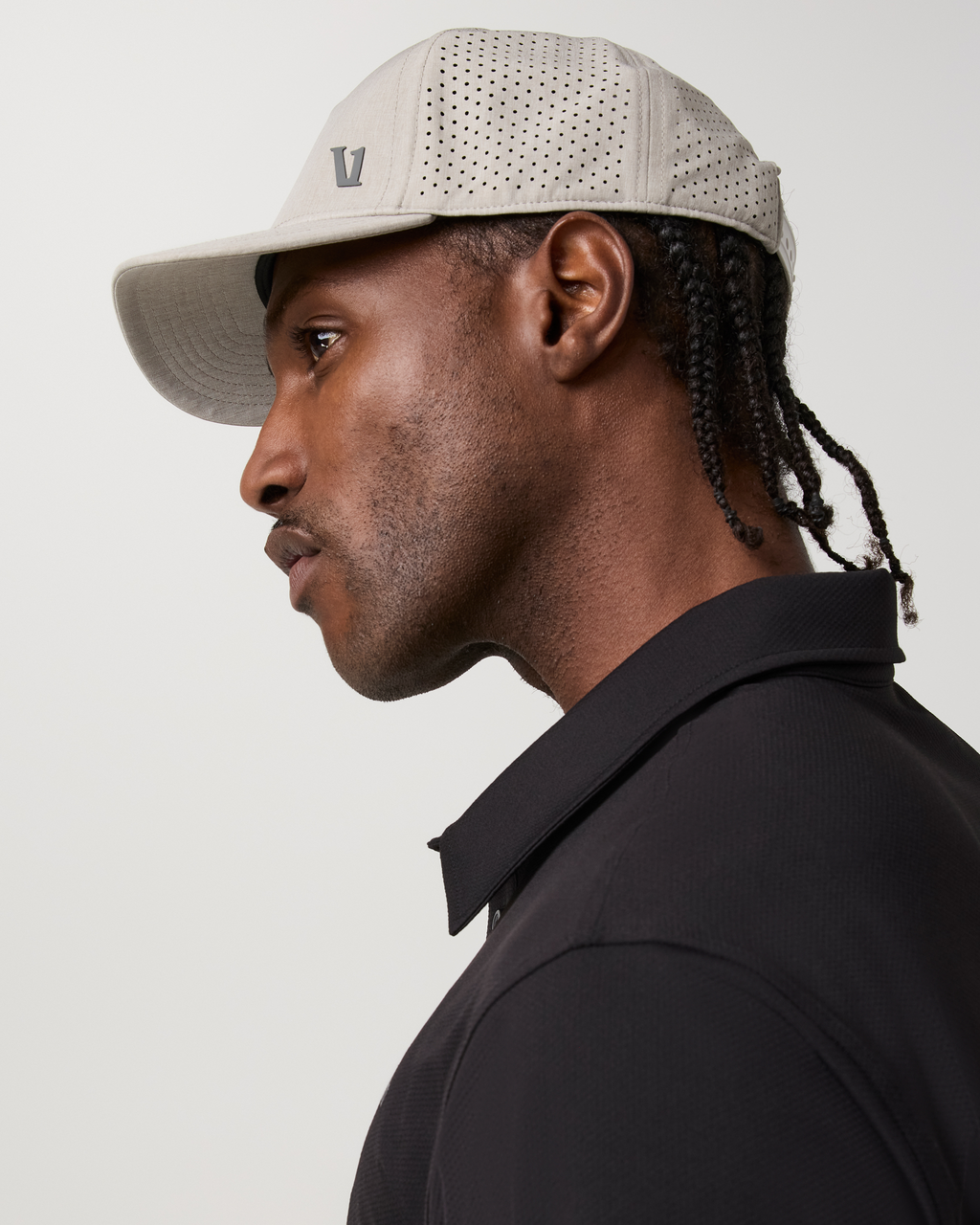 V1 Water Tech Hat | Light Heather Grey
