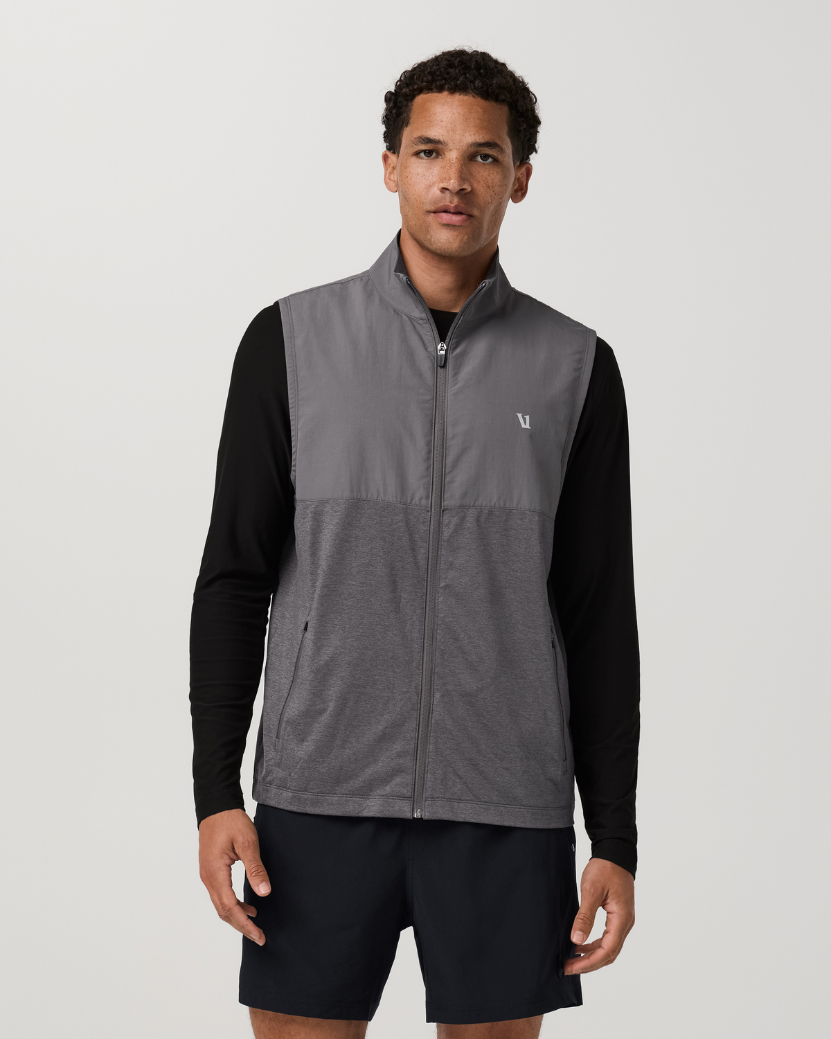 Sunday Element Vest | Gull Grey Heather