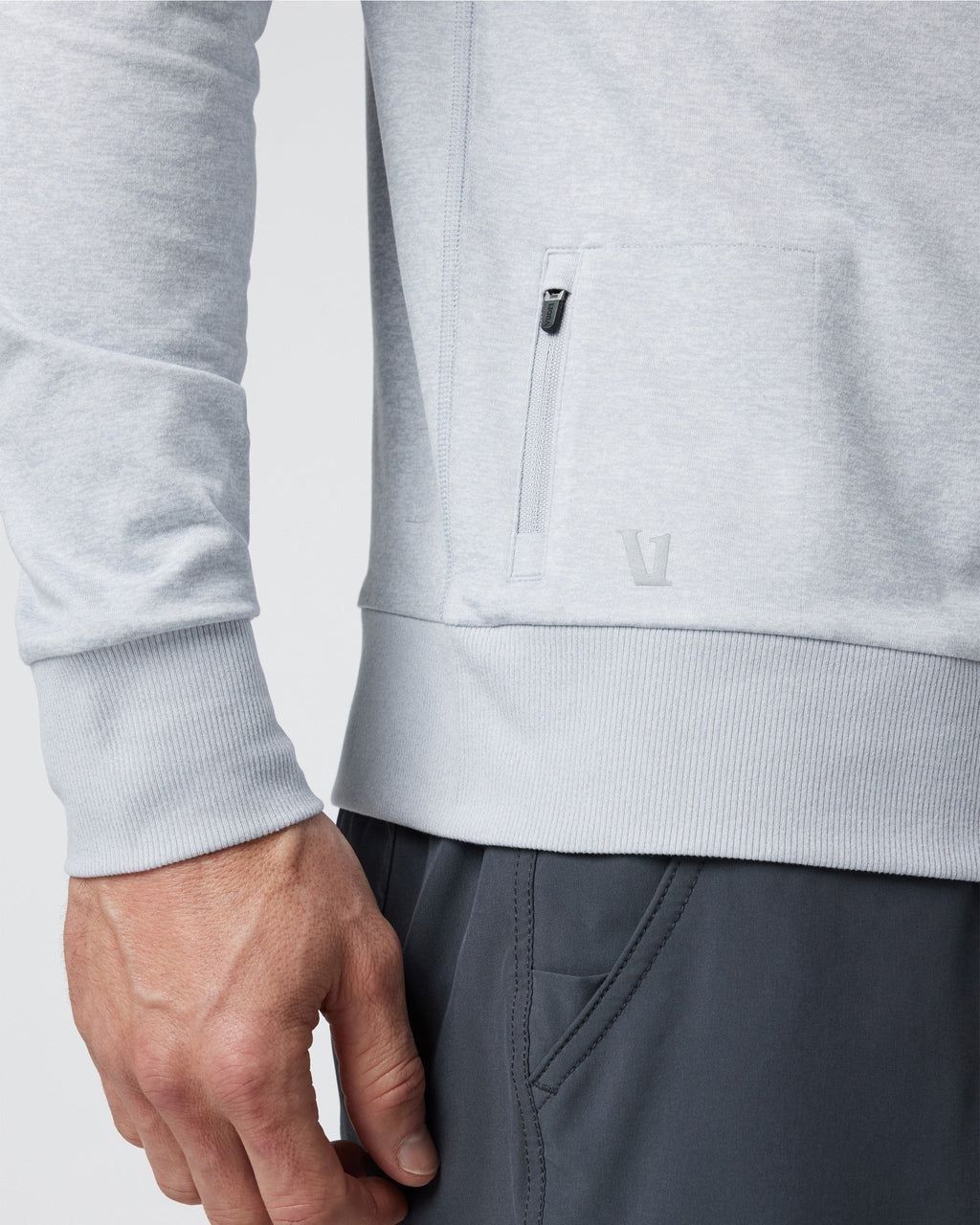 Ponto Performance Crew | Platinum Heather