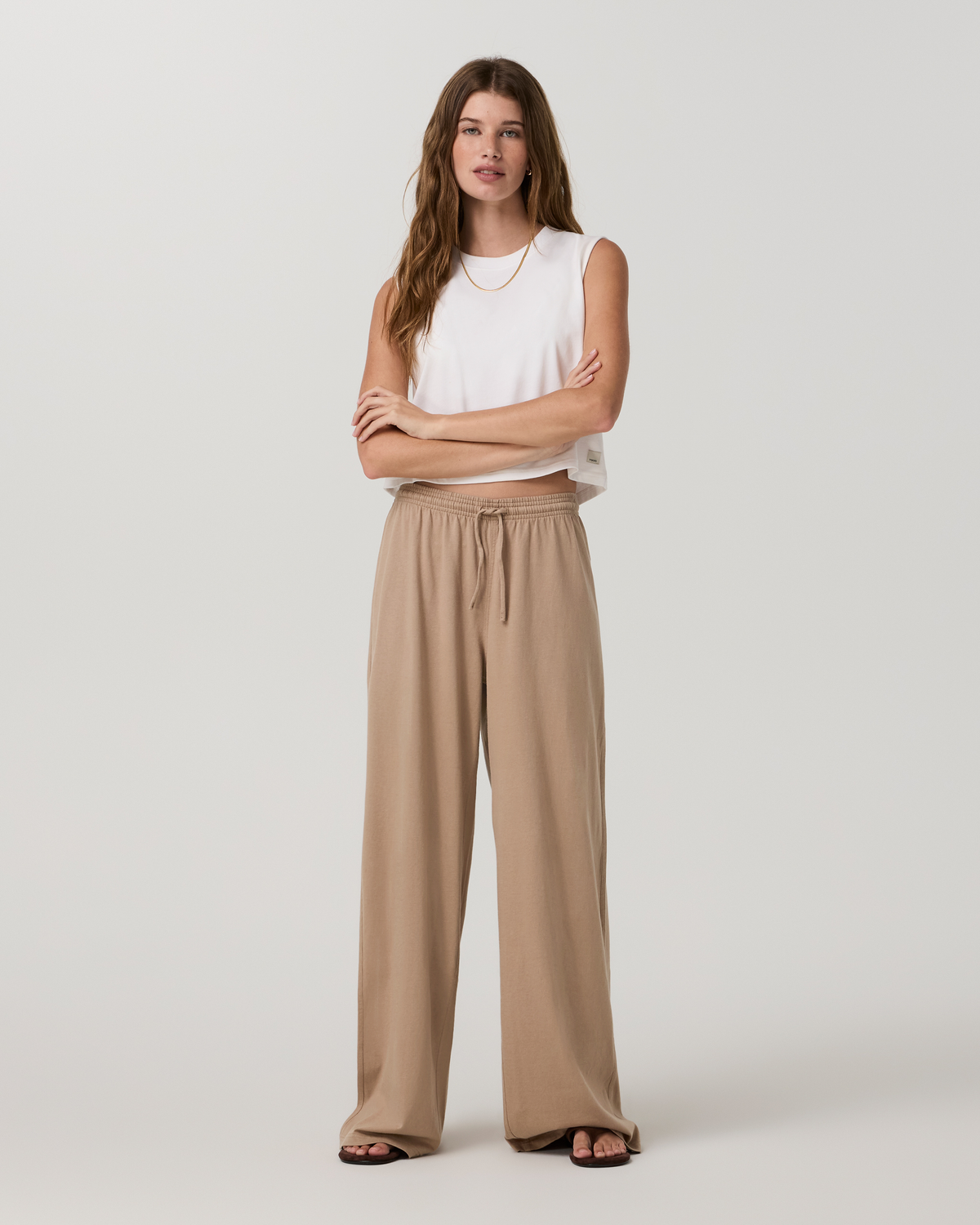 Heavyweight Cotton Easy Pant | Goldenrod