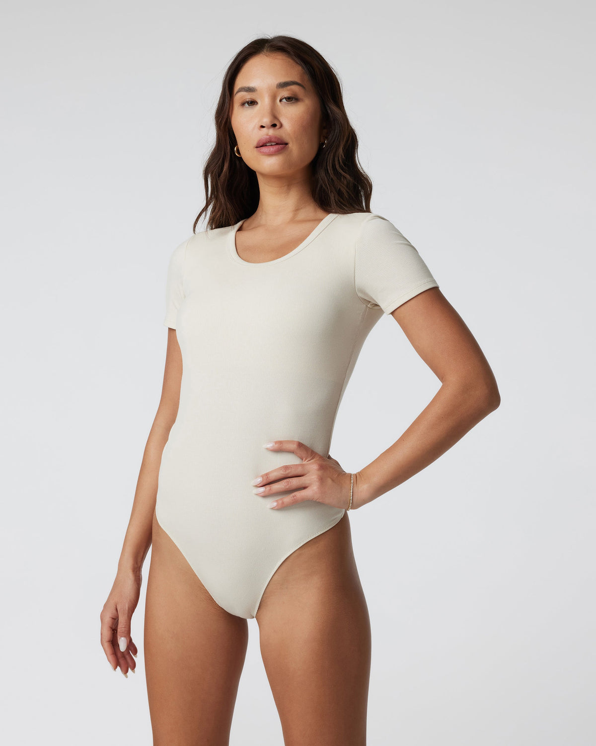 Short Sleeve Pose Bodysuit | Milkweed